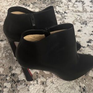 Christian Louboutin Black Ankle Booties